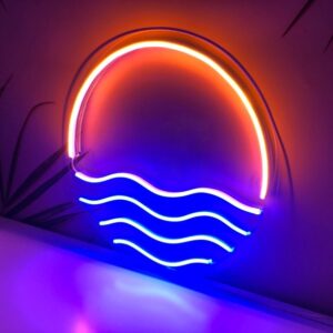 Neoninis LED ženklas "Saulėlydis"