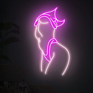Neon ženklas "Bikini"