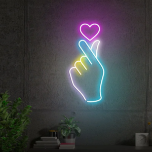 Neon LED ženklas "Love"